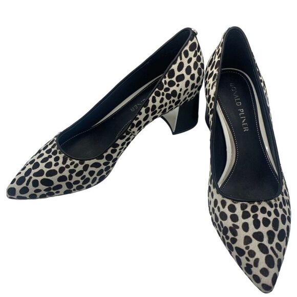 Donald Pliner - Suzette Block Heel Pump - Cheetah Hairprint - Size 8 - NIB - Picture 2 of 16